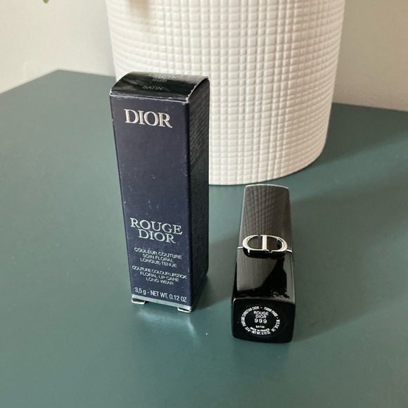 ‼️Low Start‼️Christian Dior Rouge Dior Satin Lipstick-999 Full Size. - Picture 4 of 4